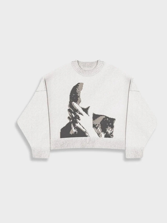 Hidden Face Sweater